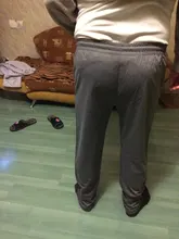 Pantalones de chándal de talla grande tamaño de los hombres pista corredores pantalones de cintura elástica deporte Casual pantalones holgados gimnasio ropa negro gris