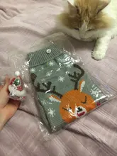 Cute Cat Sweater Costume Winter Warm Pet Clothes Cat Clothing for Cats Katten Kedi Giyim