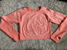 Yoga-Set Workout-Clothes Seamless Leggings Fitness-Crop-Top Sport-Suit Vital Gym Long-Sleeve