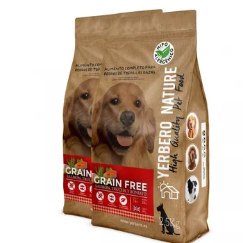 

Yerbero NATURE GRAIN FREE 2 PC Salmon/trout no cereal 2,5kg c/u.