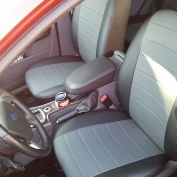 

For Ford Focus II Ghia/Titanium SD/HB/Wag with 05-11g./Ford Kuga I Trend with 08-13G. Fashion cases of экокожи AUTOPILOT ekokozha