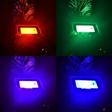 Outdoor Spotlight Projector-Lamp Remote-Controller Rgb Flood Color 100W Led IP68 50W