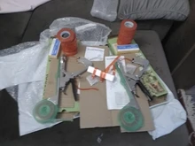 ALLSOME – Máquina para atar plantas de jardín y 10 rollos de cinta, tapenador para jardín con 10 rollos de cinta para pimienta, vegetales, verduras, frutas, plantas florales