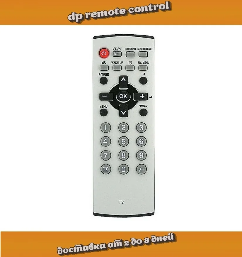 Пульт для телевизора Panasonic EUR-7717010 EUR7717010 моделей CT-F2136LC TC-21FG10T TC-21FJ10T TC-21FS10T TC-21FS10TU |