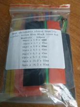 Tubing-Insulated-Wire Connector Cable Heat-Shrinkable Wire-Butt Polyolefin And 164pcs