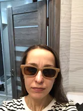 Gafas de sol rectangulares de viaje para mujer, gafas de sol al aire libre para senderismo unisex, de conducción Retro, estilo Vintage de los años 90, con marco cuadrado estrecho y protección UV400