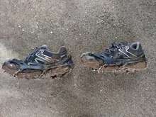 Crampones tacos de tracción 19 picos empuñaduras antideslizantes de acero inoxidable botas para la nieve, caminar, escalada, pesca, senderismo, Invierno