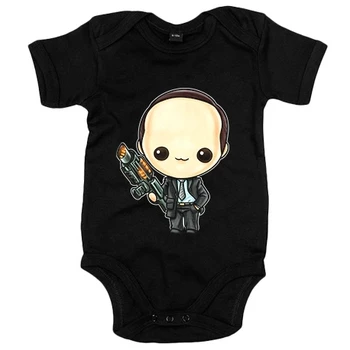 

Baby bodysuit Chibi Kawaii Agent Coulson spoof