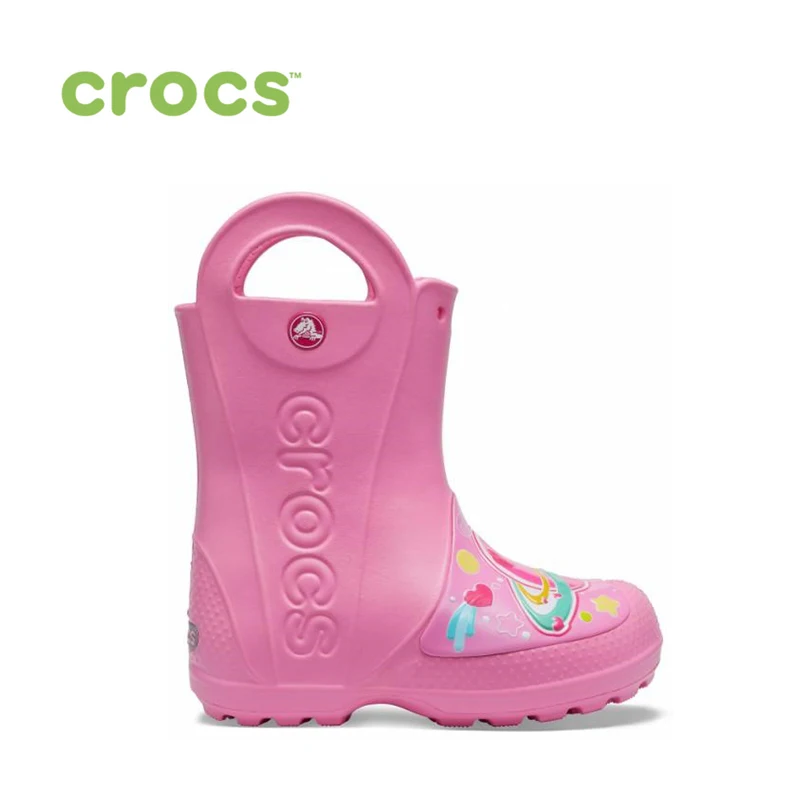 CROCS CrocsFL Galactic Hearts RnBt G KIDS for boys/for girls children kids TmallFS shoes rain boots | Мать и ребенок