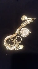 Reloj de correa para mujer, cronógrafo de cuarzo dorado y plateado, de lujo, de acero inoxidable, con diamantes de malla, nuevo salvaje, femenino, 03