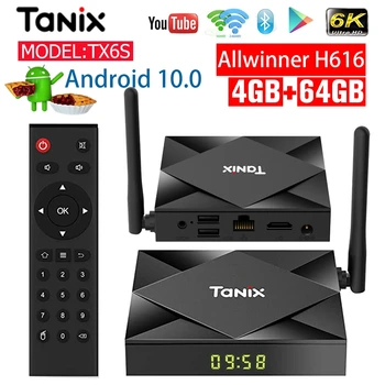 

Mecool TX6S TV BOX Android 10.0 2+8G/4+32G/4+64G Allwinner H616 64-bit quad core Andriod box Blutooth 2.4G/5G wifi smart top box