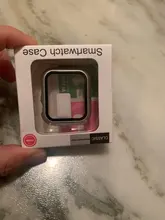 Cristal + funda para Apple Watch, Protector de pantalla, accesorios para apple watch, 44mm, 40mm, 42mm, 38mm, serie iWatch 5 4 3 6 se