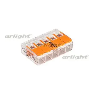 

025721 terminal 221-415 (5 wires, 4mm)-25 PCs Arlight
