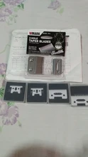 WMARK-W-2 profesional de 2 agujeros para cortar los dientes, hoja móvil con tornillo de repuesto, material de alta calidad