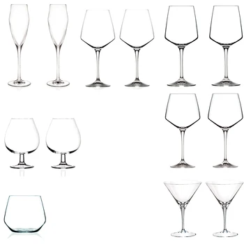 

BERGNER's collection cups and glasses elegant CRYSTAL Masterpro collection Wine
