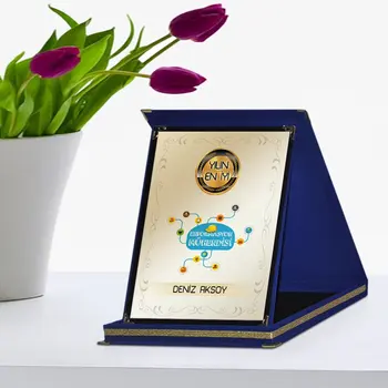 

Personalized The Year 'S Best Information Engineer Navy Blue Plaque Award