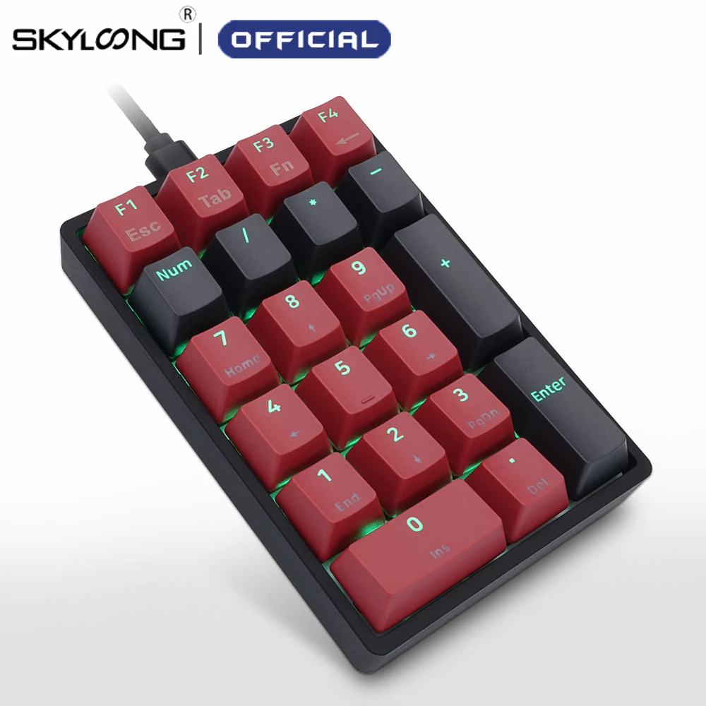 Игровая механическая клавиатура Skyloong Беспроводная Bluetooth Gateron Yellow Mx RGB подсветка