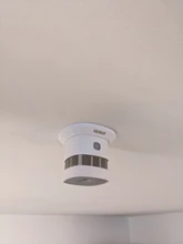 Zigbee Detector de humo Sistema de casa inteligente 2,4 GHz de alta sensibilidad de seguridad la prevención de trabajo con Smartthings