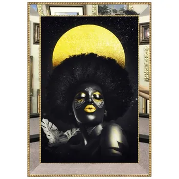 

Luxury Mirror Framed Digital Canvas Painting 60 * 80 cm