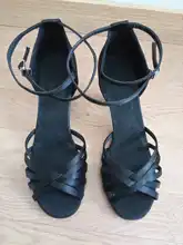 Zapatos de Tango/salón/baile latino para mujer, zapatos de baile con tacón, Salsa, profesionales, para chicas, 5cm/7cm
