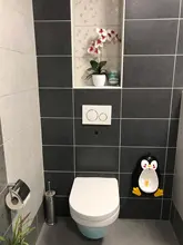 Urinario de seguridad para bebés, orinal montado en la pared con forma de dibujos animados para niño, orinal de pie para baño, orinal Vertical para niño pequeño