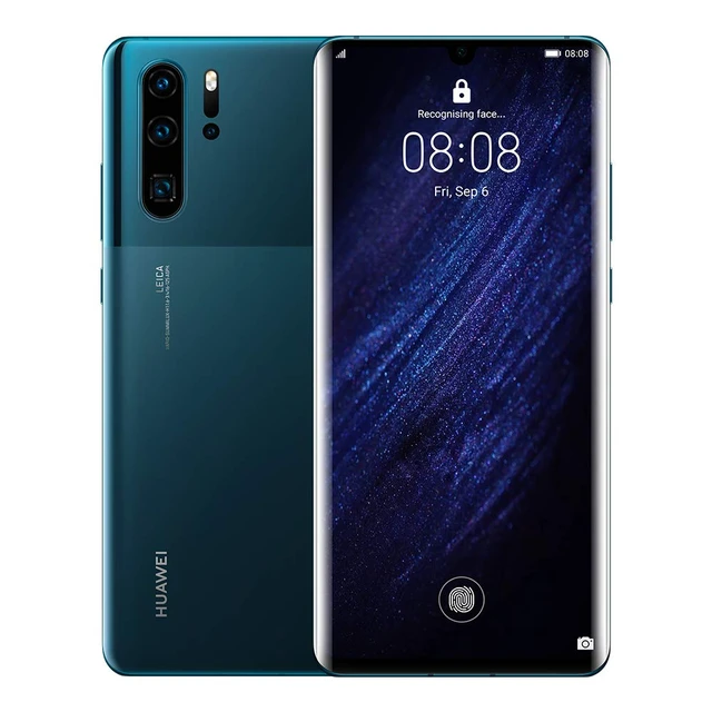 $762,66  Huawei phone P30 Pro Blue Color Mystic Blue 128 GB ROM 8 GB RAM 647 Screen Camera 40 MP Sis