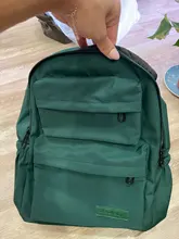 Mochila impermeable de nailon para mujer