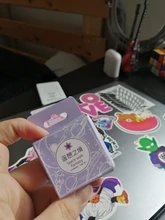 50 unids/pack de encaje blanco transparente caja Kawaii decoración pegatinas planificador Scrapbooking papelería japonesa diario pegatinas