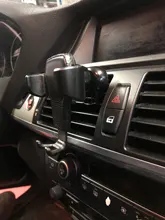 Soporte Universal para teléfono móvil para coche, soporte de ventilación de aire para teléfono móvil, sin magnético, para iPhone, Z2
