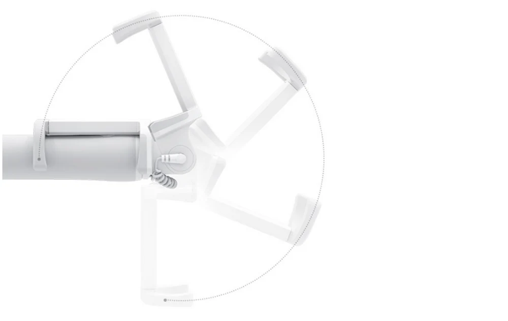 Монопод Xiaomi Mi Selfie Stick(wired remote shutter)(XMZPG04YM), селфи палка, гарантия РФ, быстрая