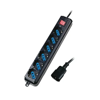 

Power Socket - 6 Sockets with Switch Ewent EW3925 Schuko Black