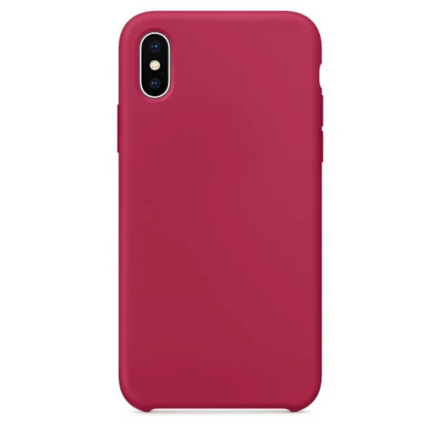 Silicon case for 5/5S/6/7/8/X/xs/xr/11/11pro12/12pro/12 Pro Max Rose