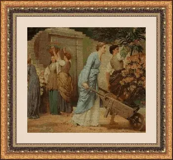 

CROSS STITCH KIT PANDATHREAD GREAT PAINTERS 32513
