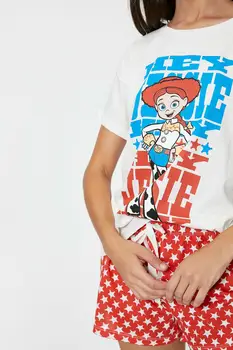

Cotton Women 'S Pink Disney Licensed Printed Sleepwear Kit 0KLK79196MK