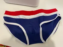 UXH-Calzoncillos de cintura baja para hombre, bañador Sexy con almohadilla de realce, pantalones cortos, bóxer Bañadores, playa