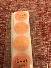 Papel de etiqueta bonito rosa/cada pegatina sellada, paquete de decoración de regalo de Navidad