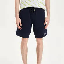 DeFacto мужские летние повседневные шорты на шнуровке, мужские черные регулируемые короткие шорты, мужские летние свободные Shorts-L4255AZ19SM