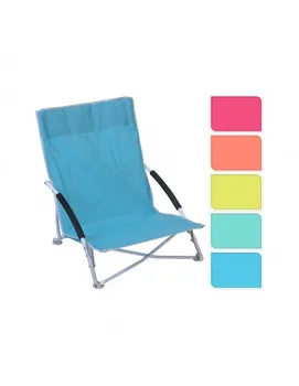 

Metal chair beach 78x16x42cm (assorted colors)