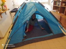 Camping-Tent Instant-Setup Desert Travel Hiking Double-Layer Automatic 3-4-Person Protable