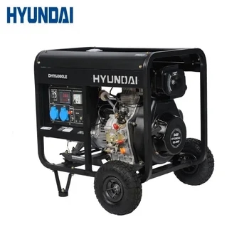 

Diesel generator Hyundai DHY6000LE Power home appliances Backup source during power outages Diesel power stations