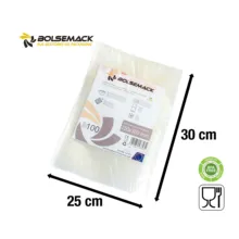 Рельефные вакуумные пакеты 250x300 мм(100 единиц) он работает с большинством внешних вакуумных герметиков машин