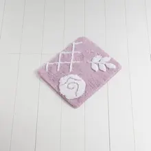 Коврик для ванной-коврики | коврик коврики для ванной нескользящие анти пресс-форма коврики сиреневый пастельный 50X60 см