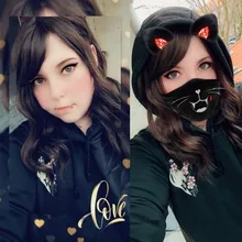 SHANGKE-Peluca de cabello sintético para mujer, cabellera larga de ondas al agua con flequillo, color marrón frío, resistente al calor, corte Bob, Cosplay diario