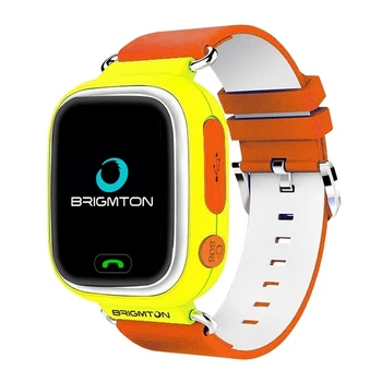 

Brigmton Bwatch Kids GPS 1.22 ''orange/yellow