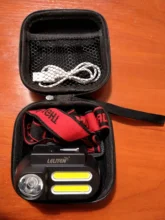 Waterproof Headlight Night-Lighting-Flashlight Mini 18650 Battery Portable XPE Use 