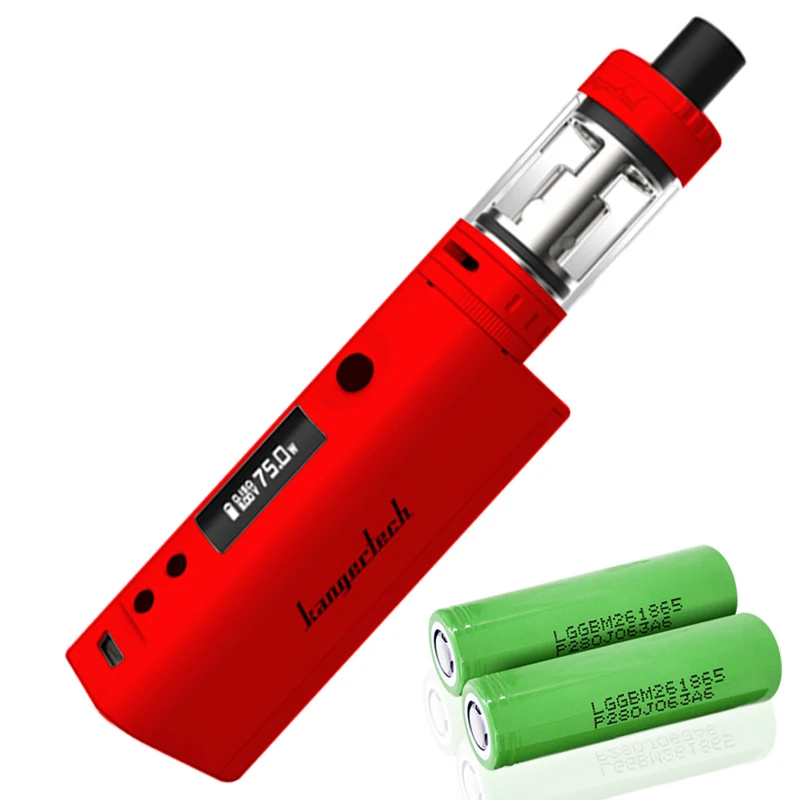 Стартовый набор KangerTech TOPBOX Mini TC OLED 75 Вт с баком атомайзера 4 мл Головка Катушки Clapton