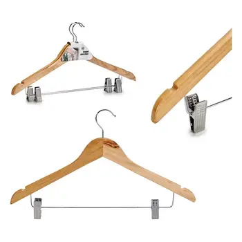 

Hangers Metal Wood (2 Pieces) (3 x 24,5 x 44,5 cm)