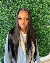 28 30 40 pulgadas 13x4 pelucas de cabello humano para las mujeres de encaje de cabello humano pelucas frontales brasileño Bob Peluca de sacó recto peluca con malla Frontal