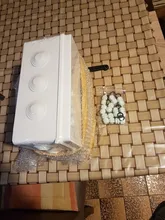 Power-Box Junction-Box Abs-Plastic Waterproof Outdoor Shell-Connection-Cable Indoor-Wire
