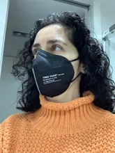 Mascarilla de 5 capas KN95 con filtro FPP2, máscara respirador reutilizable FFP2, 1-200 piezas